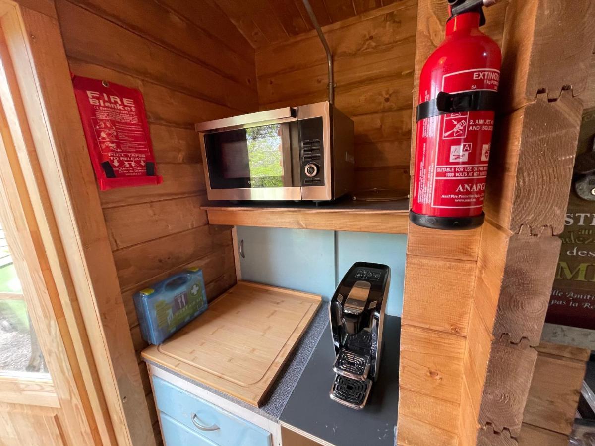 Retro Private Lodge With Hot Tub Nr Dartmoor Newton Abbot Ngoại thất bức ảnh
