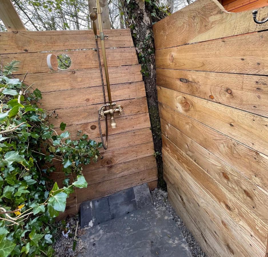 Retro Private Lodge With Hot Tub Nr Dartmoor Newton Abbot Ngoại thất bức ảnh