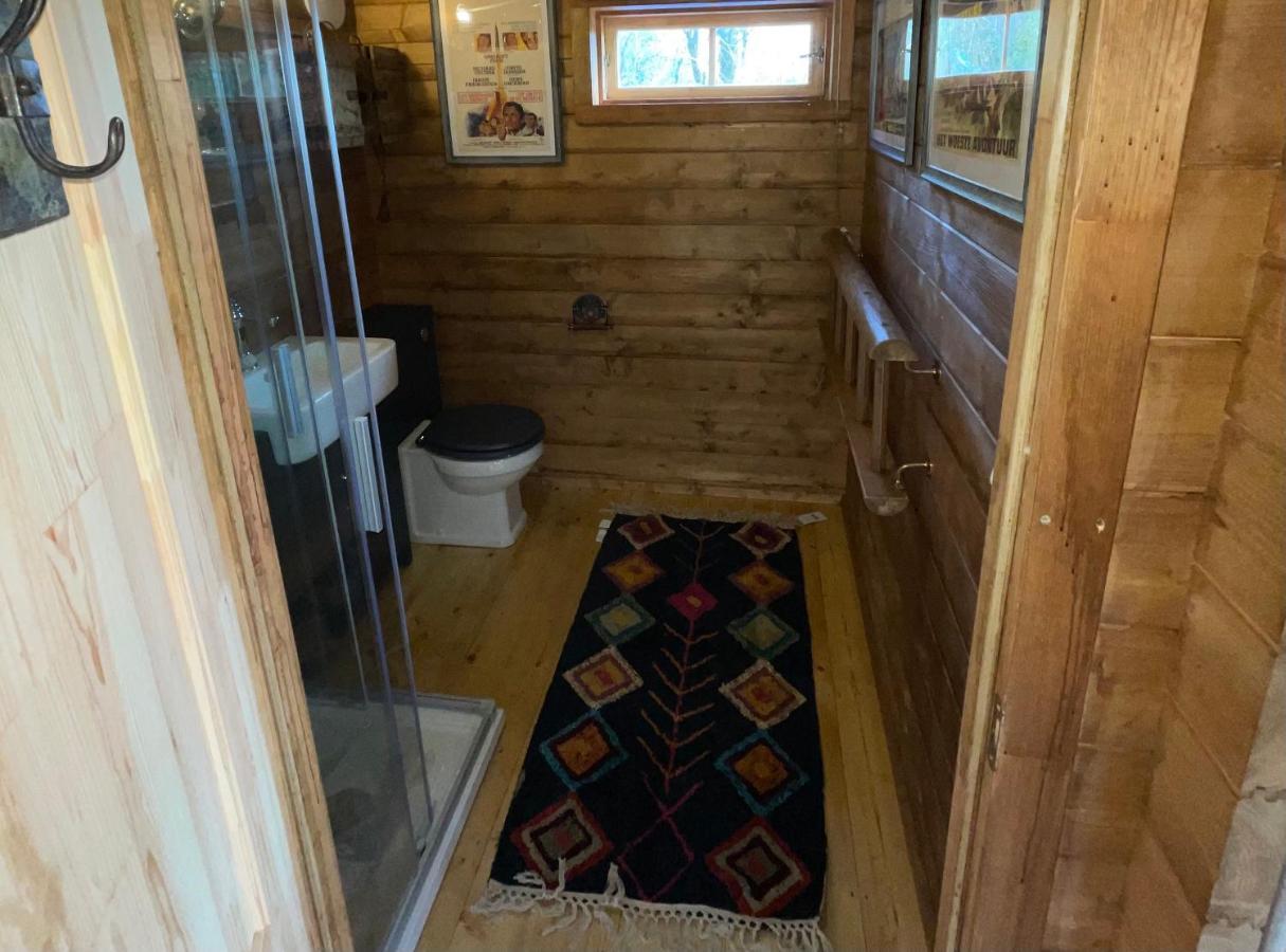 Retro Private Lodge With Hot Tub Nr Dartmoor Newton Abbot Ngoại thất bức ảnh