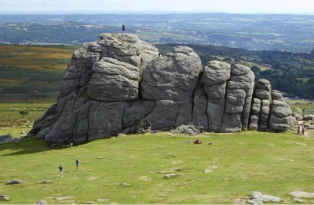 Retro Private Lodge With Hot Tub Nr Dartmoor Newton Abbot Ngoại thất bức ảnh